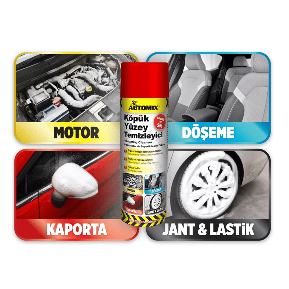 Automix Yüzey Temizleyici Köpük 500 ml 44780
