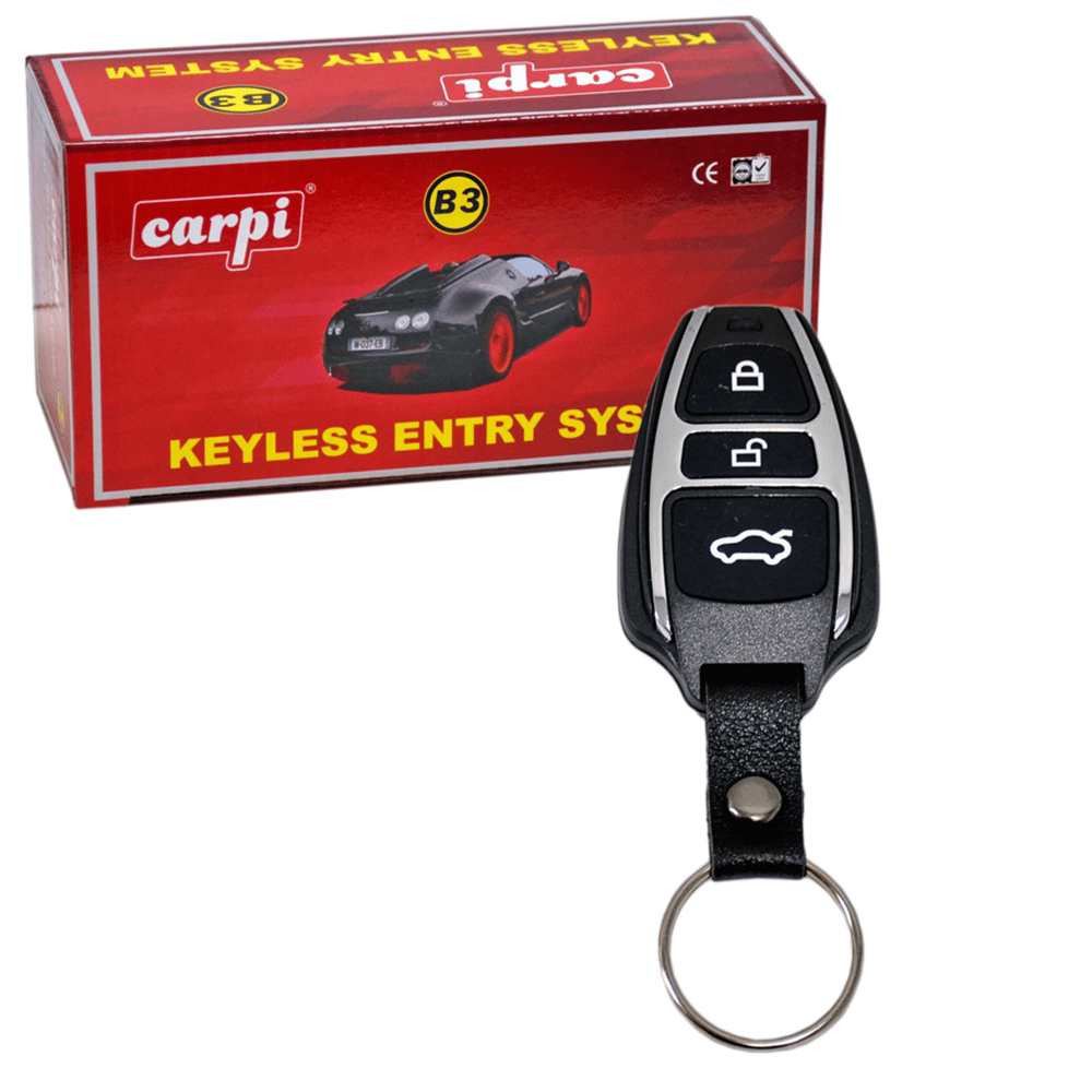 Carpi Açma Kapama 12V Kemerli Siyah-Oval Kumandalı 3 Tuşlu Sinyal Çıkışlı BR4602608