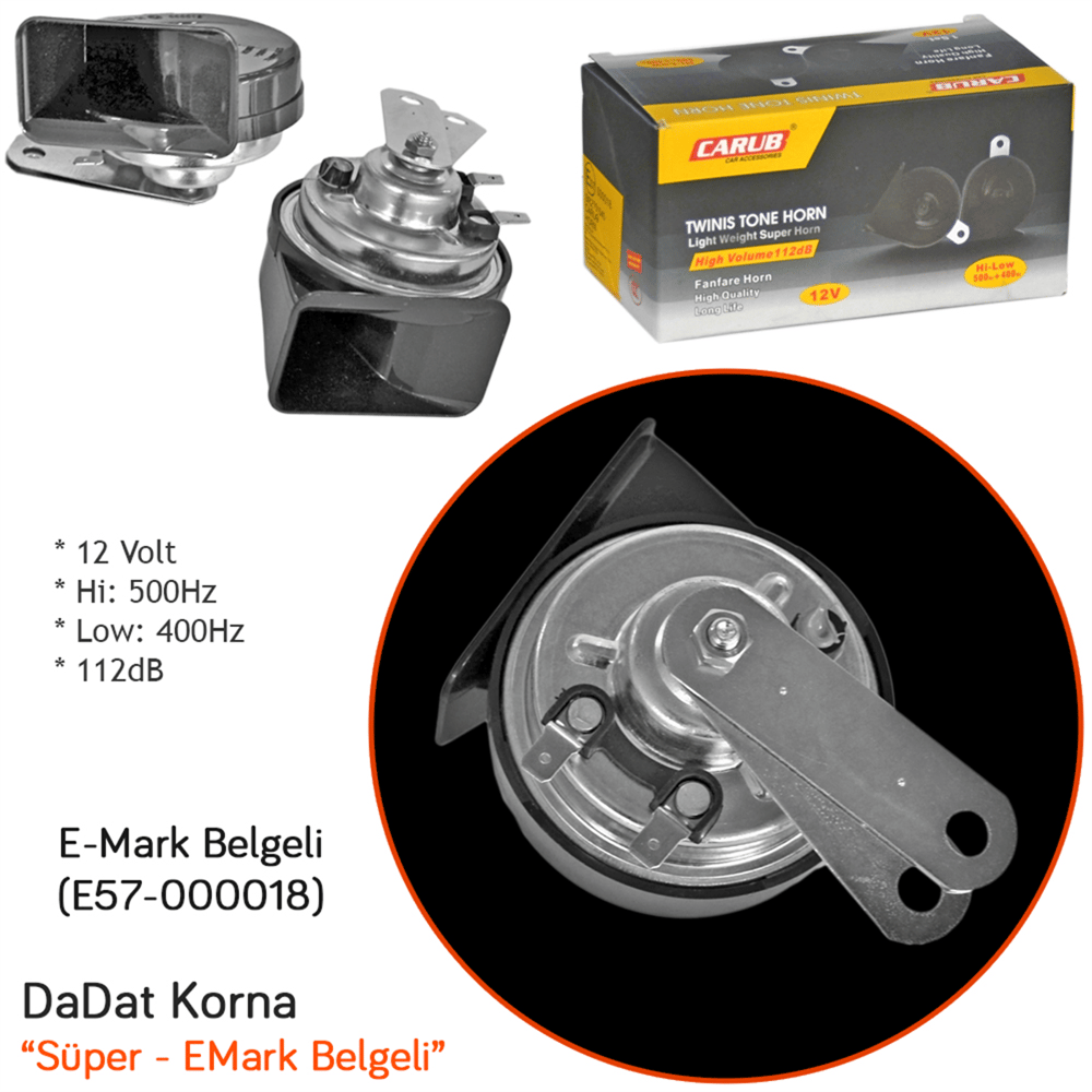 Carub 12V Dadat Korna 2 li Süper EMark Belgeli BR2751545