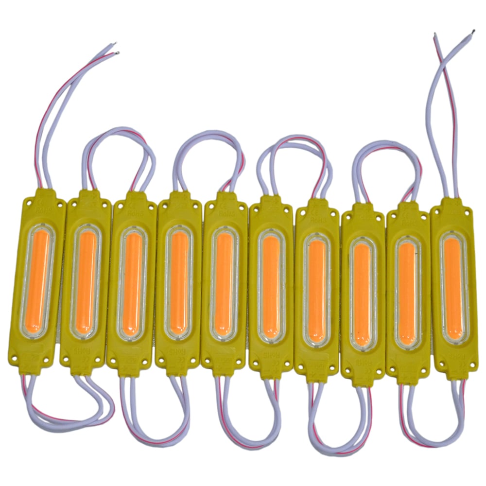 Carub 12V Parmak Lamba COB Led Orange 10 lu BR0409978
