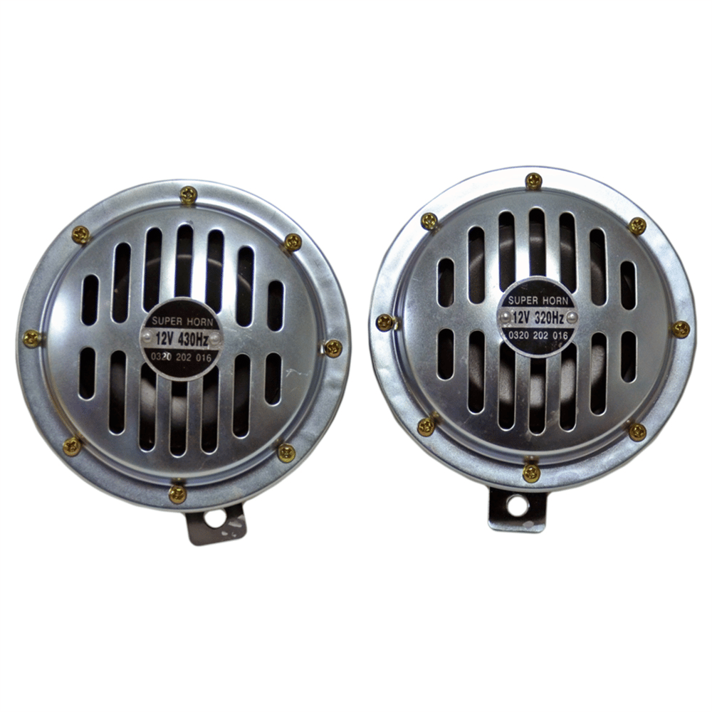 Carub 12V Süper Ton Korna 13 cm Krom (320-430Hz) BR2751577