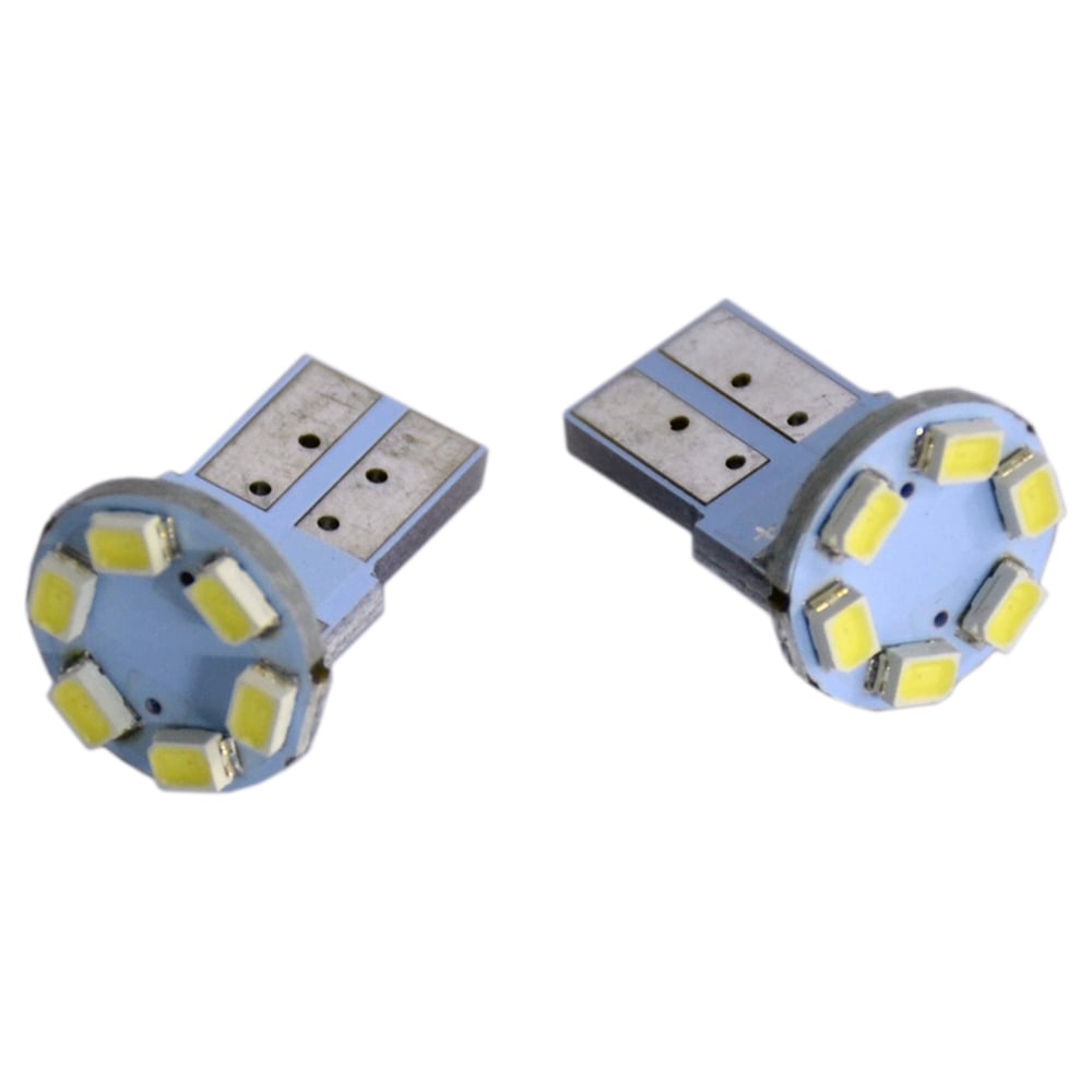 Carub 12V T10 Ampul 6 Led SMD Fiber Beyaz BR0400207