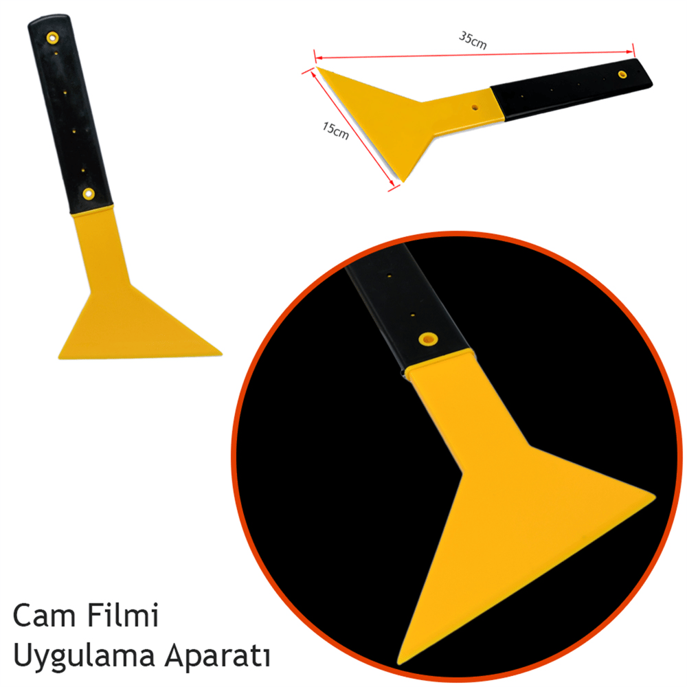 Carub Cam Filmi Uygulama Aparatı Saplı Uzun BR1245019