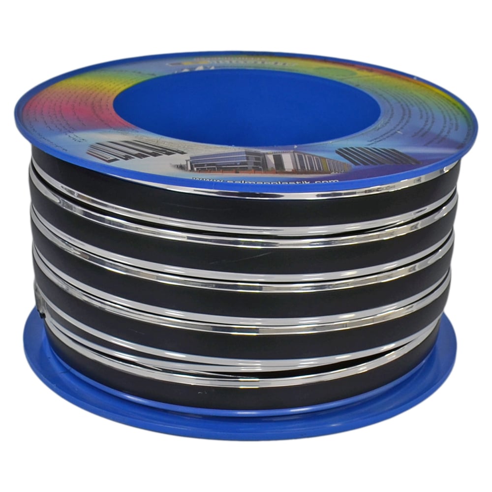 Carub Çıta SAL 8A 28 mm x 50 mt (Kartal) Siyah-Krom BR1500401
