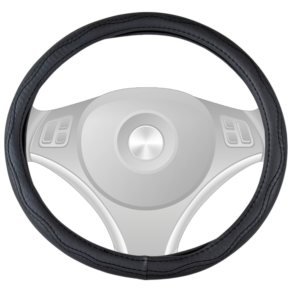 Carub Geçmeli Direksiyon Kılıfı Siyah 42 cm BR1841378