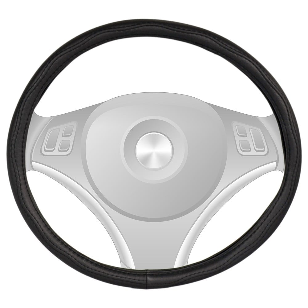 Carub Geçmeli Direksiyon Kılıfı Siyah 50 cm BR1830348