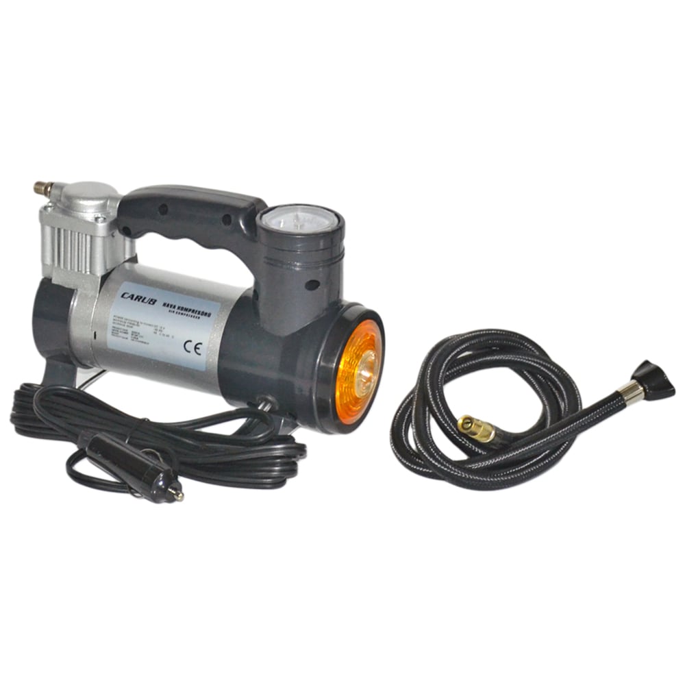 Carub Hava Kompresörü 12V Metal Led Işıklı BR2491201