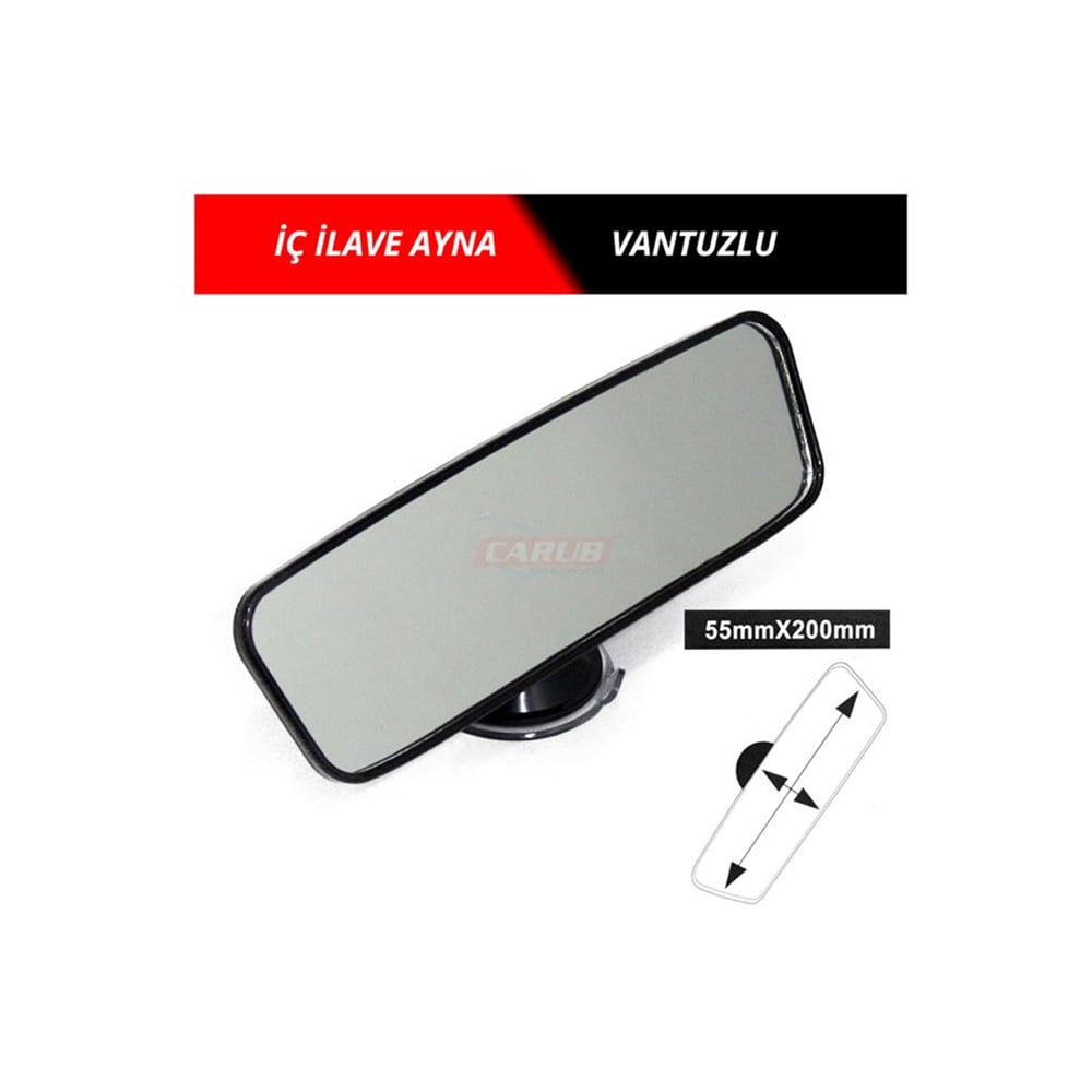 Carub İç İlave Ayna Vantuzlu 20 cm BR0221172