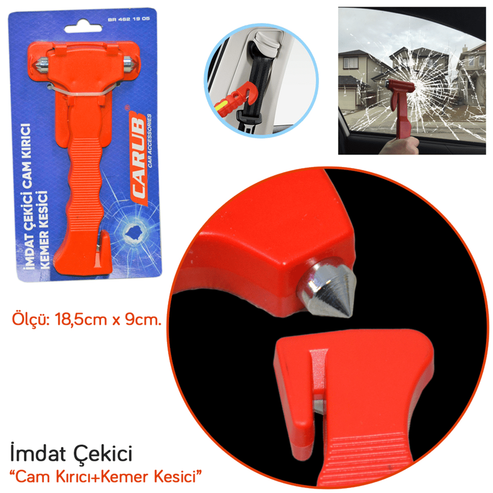 Carub İmdat Çekici Cam Kırıcı + Kemer Kesici BR4621905