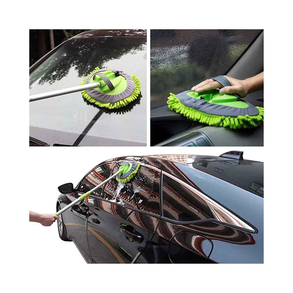 Carub Oto Yıkama Fırçası Mop Saplı 95cm BR0922567