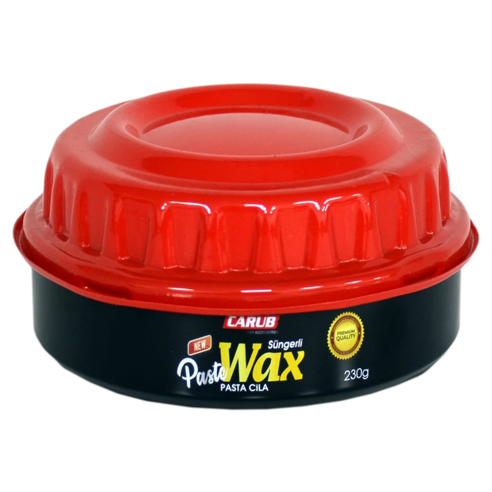 Carub Pasta Cila Boya Koruyucu Süngerli 230 gr Kutu Kırmızı BR0850103
