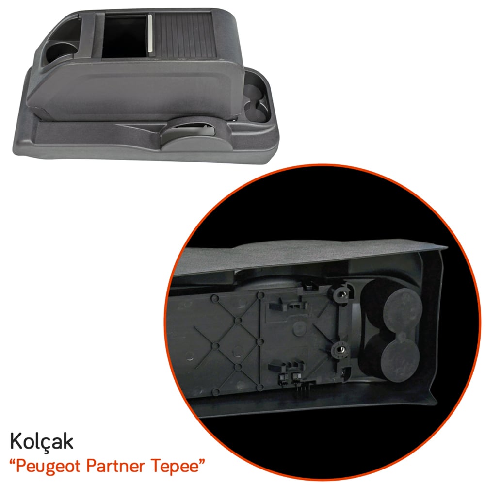 Carub Peugeot Partner Tepee 2008+ Orijinal Kolçak BR4705305