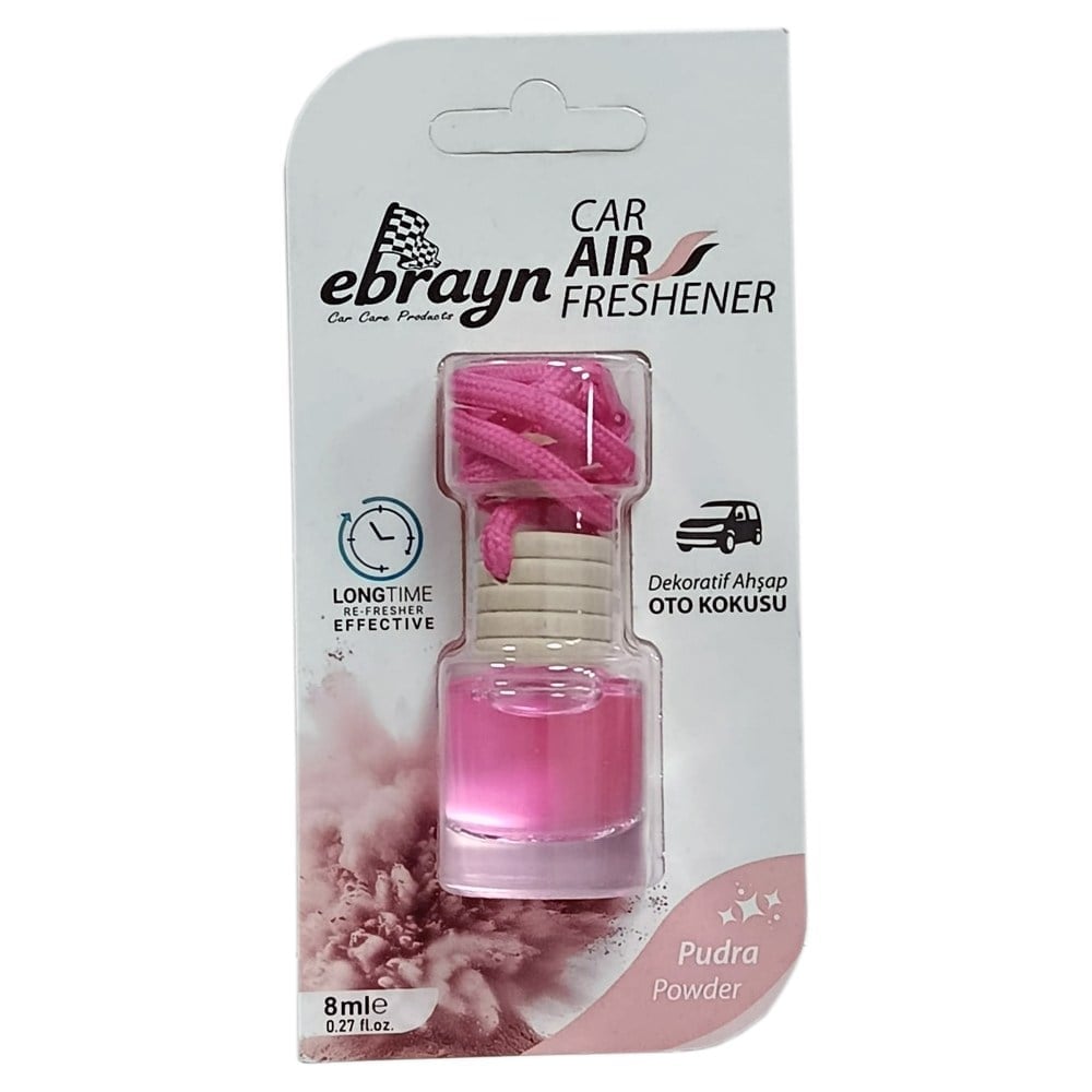 Ebrayn Dekoratif Ahşap Oto Kokusu Pudra 8 ml