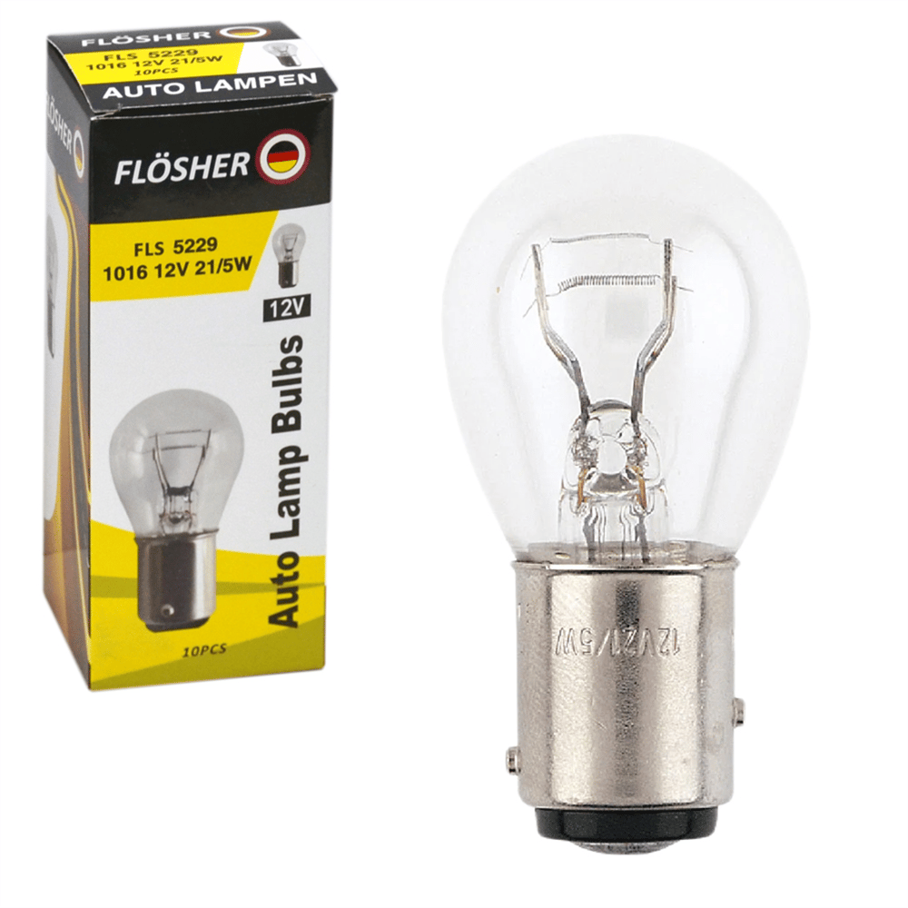 Flösher 12V 1016 Ampul 21/5W BAY15d FLS 5229 (10 lu)