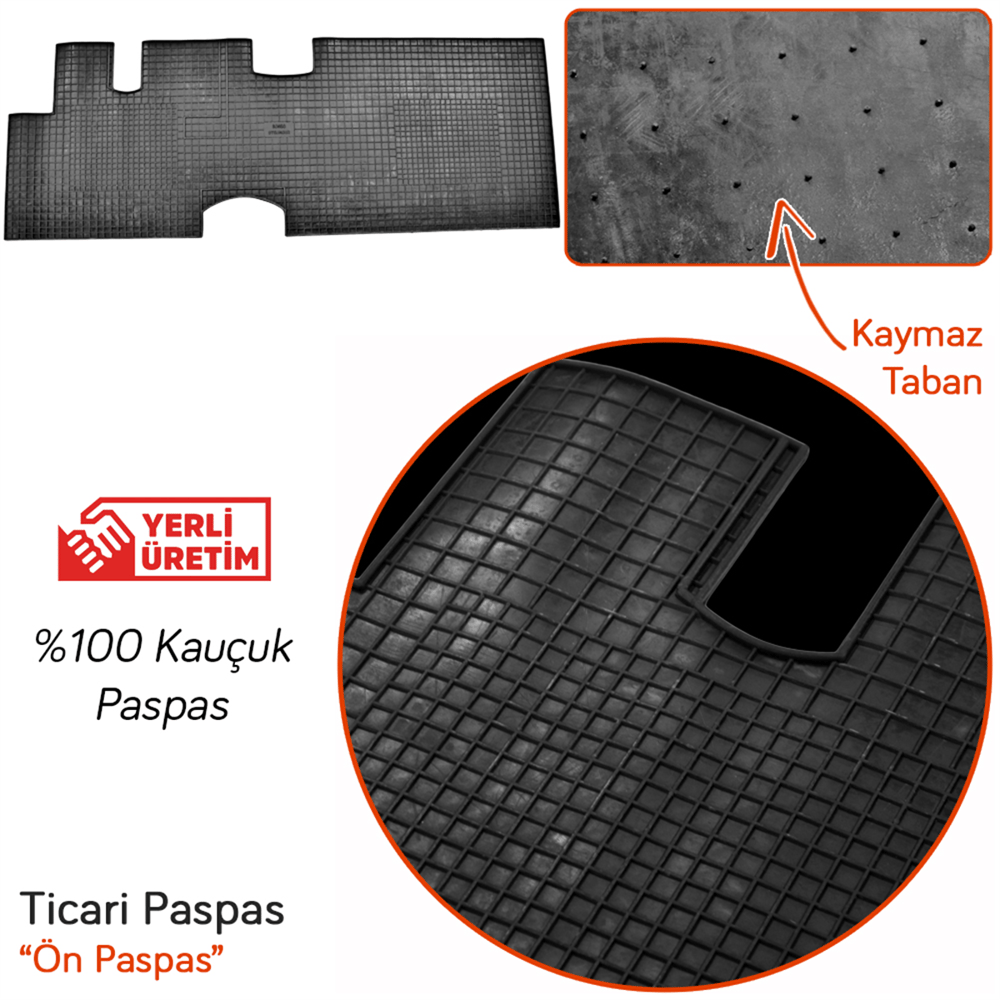 İmage Kia Bongo Kauçuk Paspas Ticari