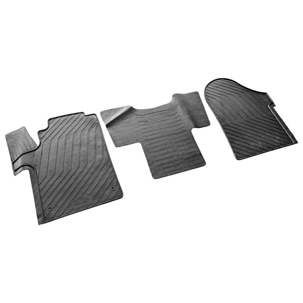 İmage Mercedes Vito (W639) 2004-2014 /Viano Siyah Kauçuk Paspas (3 Parça)
