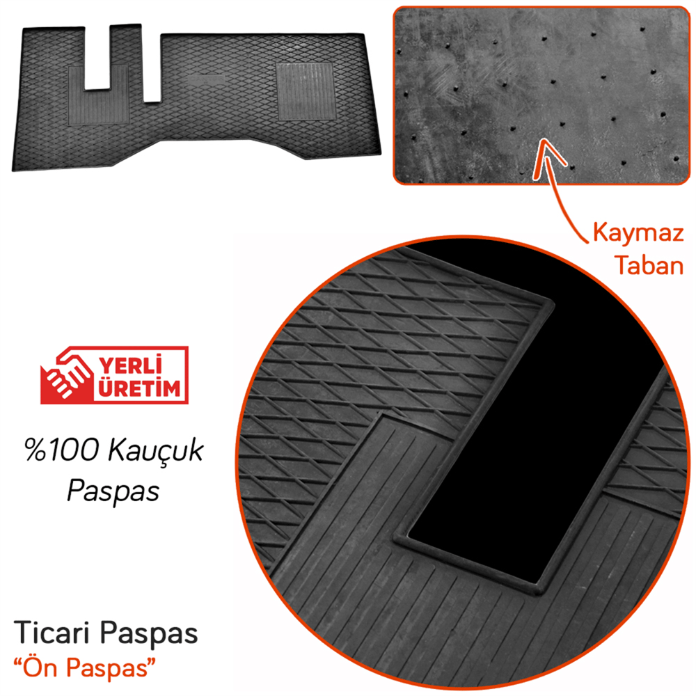 İmage Mitsubishi Canter FE 511 1998-2006 Kauçuk Paspas Ticari