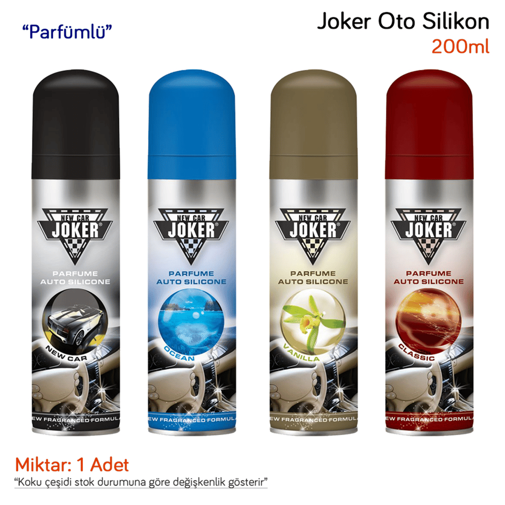 Joker Torpido Parlatıcı (Oto Silikon) Parfümlü 200 Ml