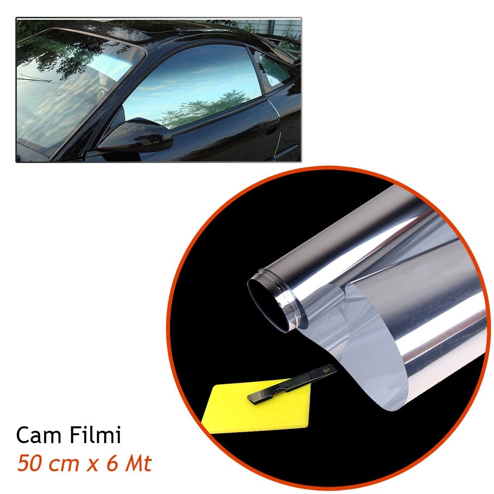 KGN Çizilmez Cam Filmi 50 cm x 6 mt %05 S.D.Black 0309001