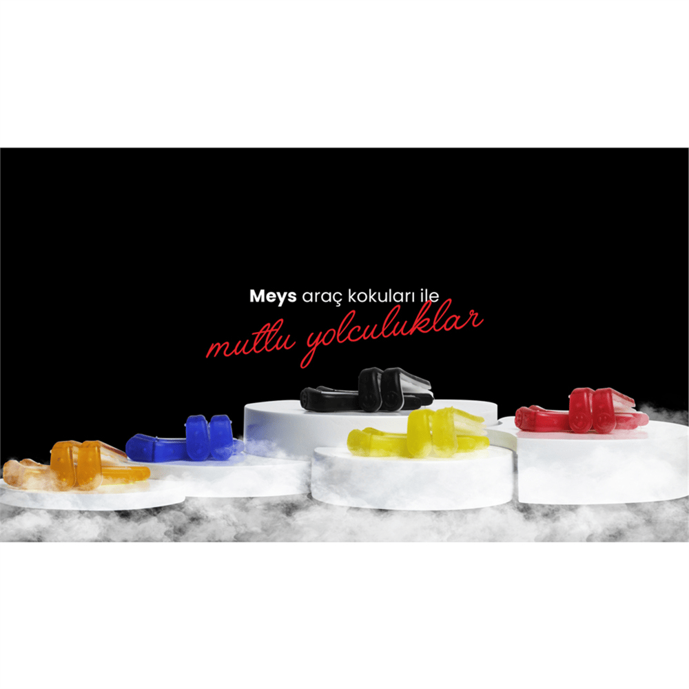 Meys Vent Clipps Havalandırma Koku Mix Flower (Turuncu)