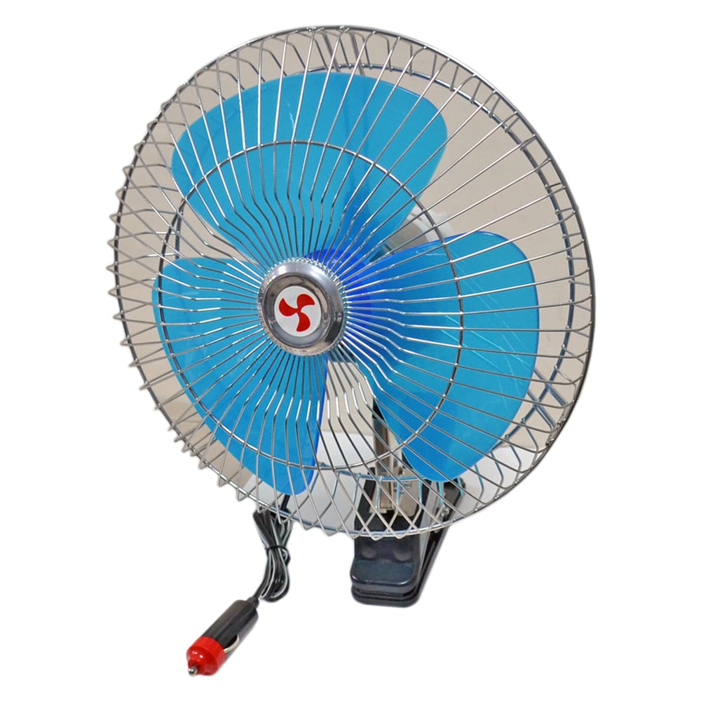 Niken Araç Vantilatörü 12V 10 inç 20W Mandallı