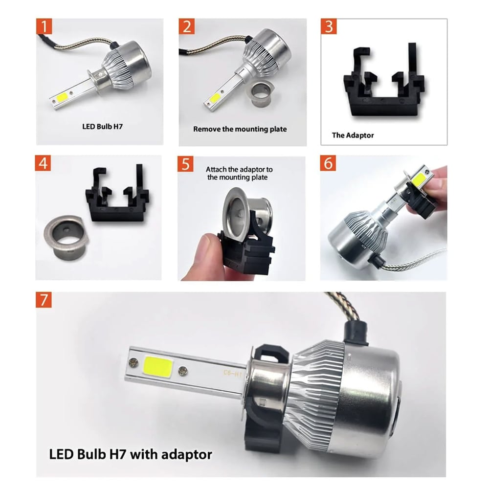 Niken H1 Ford Focus High Beam Led Far Montaj Adaptörü 061 001 01 09