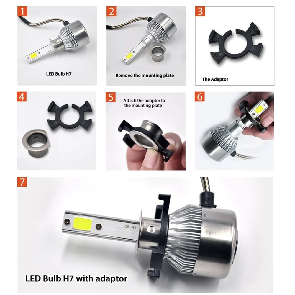 Niken H1 Honda Led Far Montaj Adaptörü 061 001 01 01