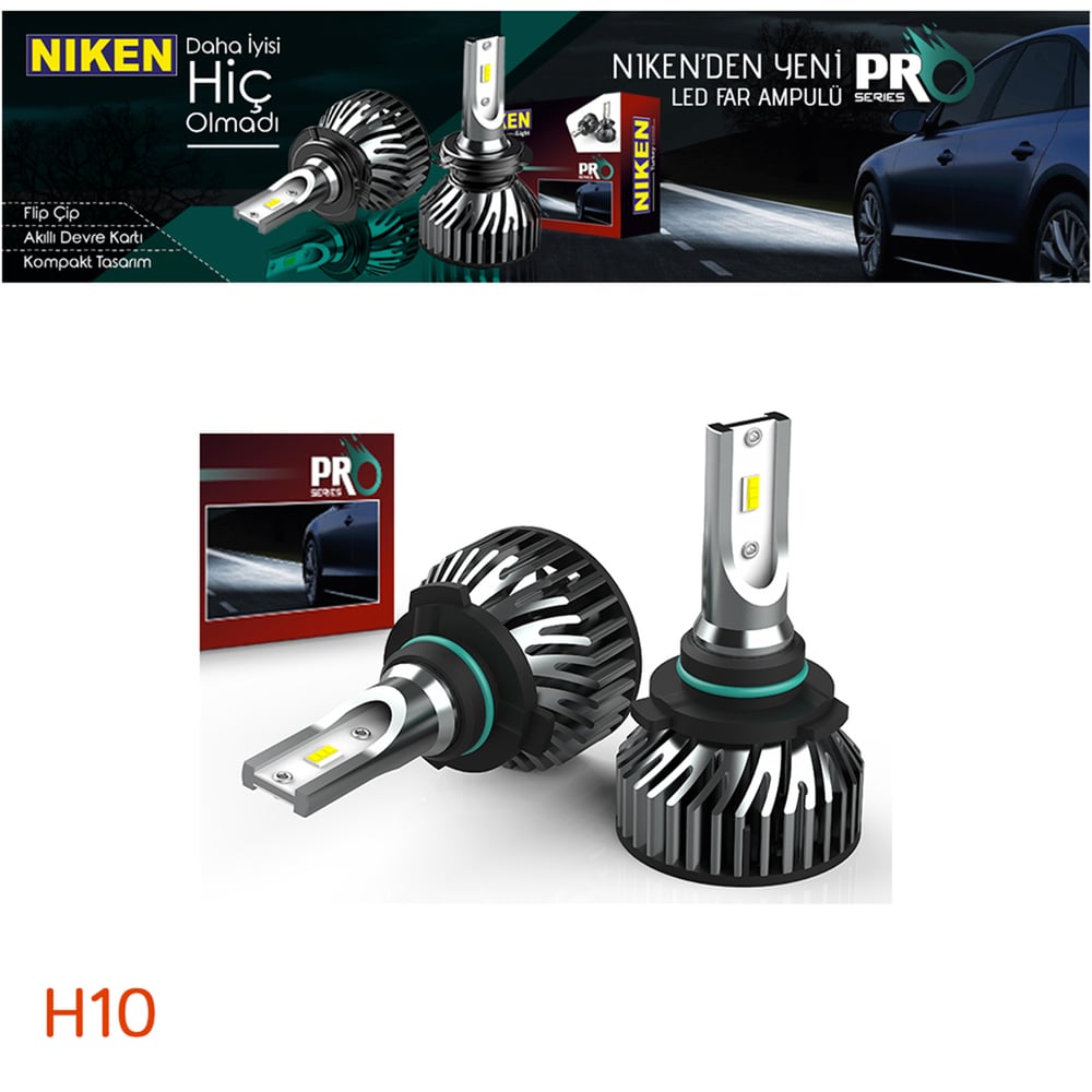 Niken H10 Led Xenon Pro Serisi 32W 3200 LM
