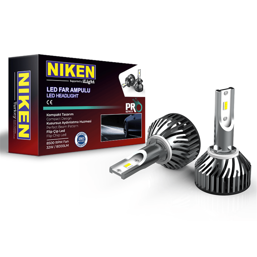 Niken H27 Led Xenon Pro Serisi 32W 3200 LM