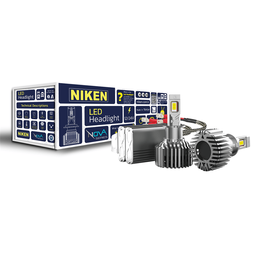 Niken H3 Led Xenon Nova Serisi 90W 12000 LM