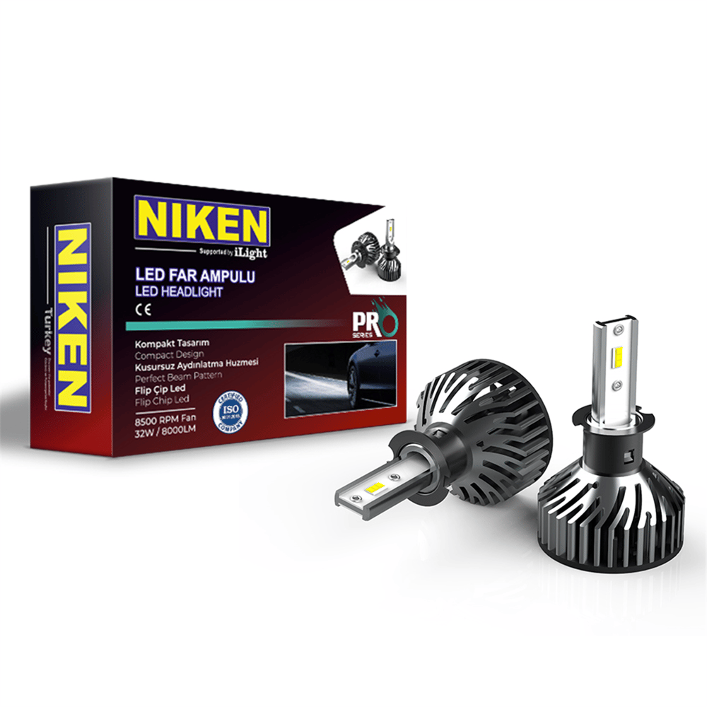 Niken H3 Led Xenon Pro Serisi 32W 3200 LM