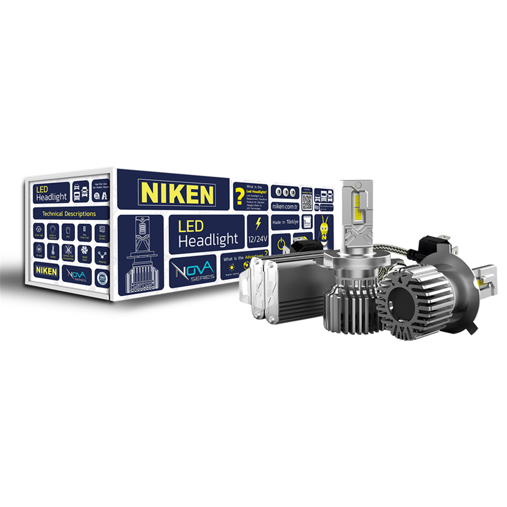 Niken H4 Led Xenon Nova Serisi 90W 12000 LM