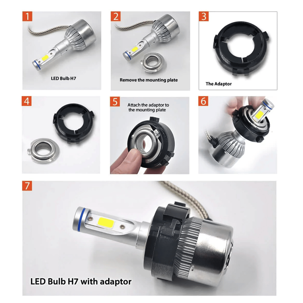 Niken H7 Volkswagen Golf 6-7 Led Far Montaj Adaptörü 061 001 01 06