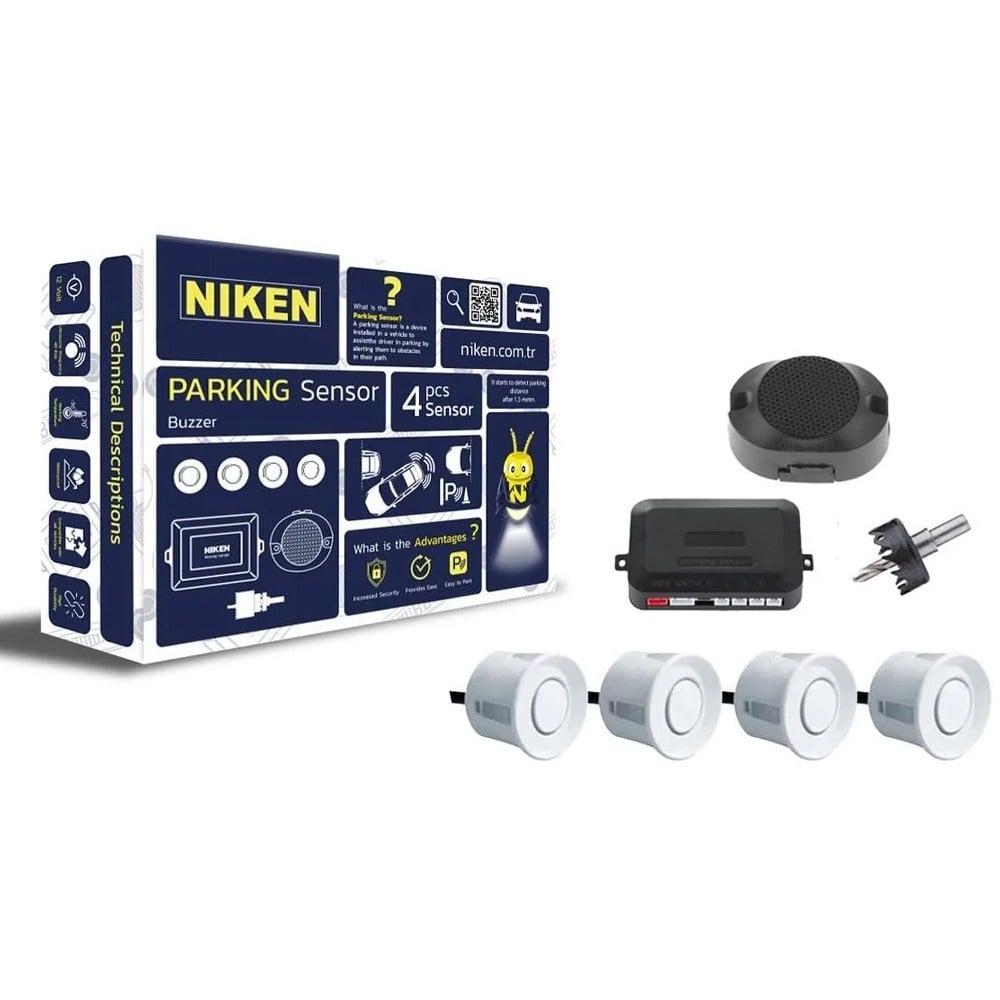 Niken Park Sensörü Ses İkazlı Beyaz 016 001 01 03