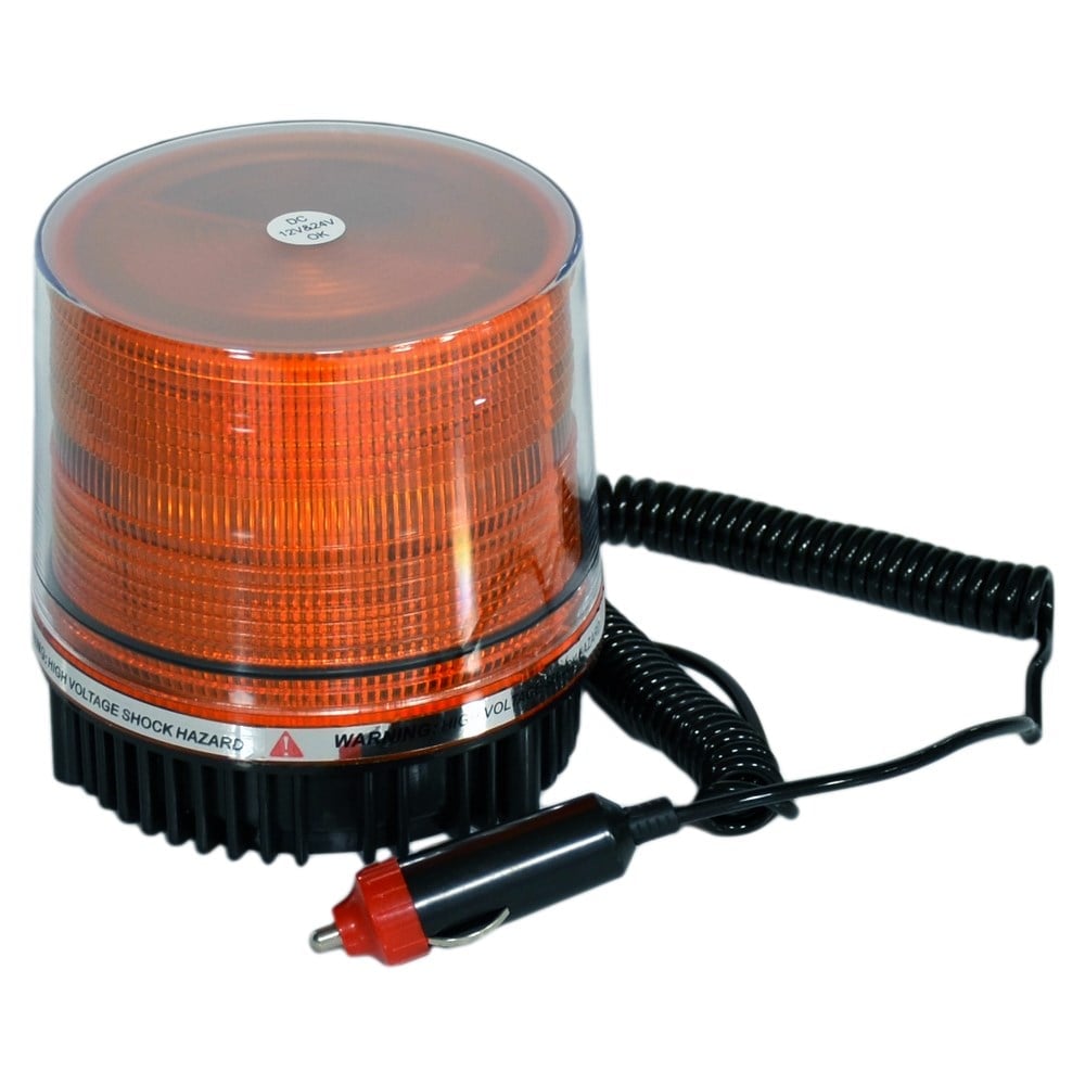 NYF Benmax 12V-24V Tepe Lambası Mıknatıslı Çakarlı Sarı BX13 001