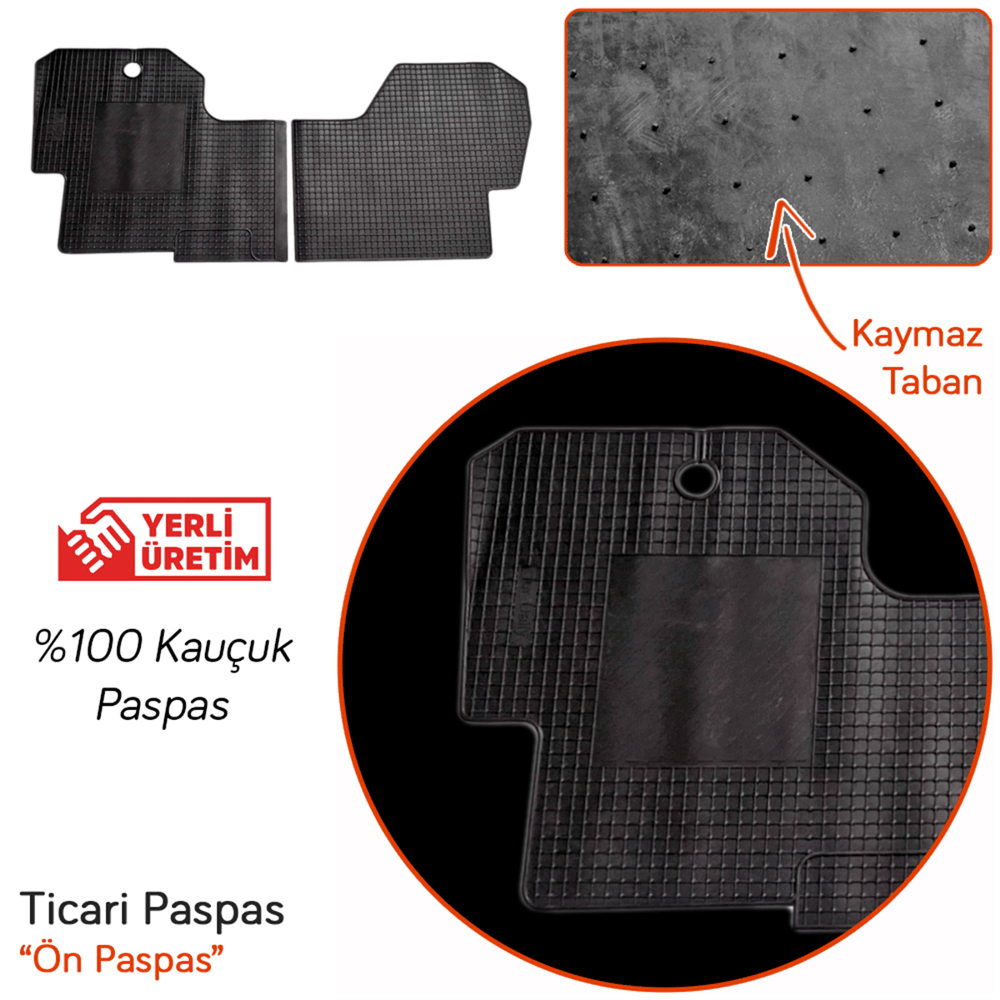 NYF İveco Daily Kauçuk Paspas Ticari