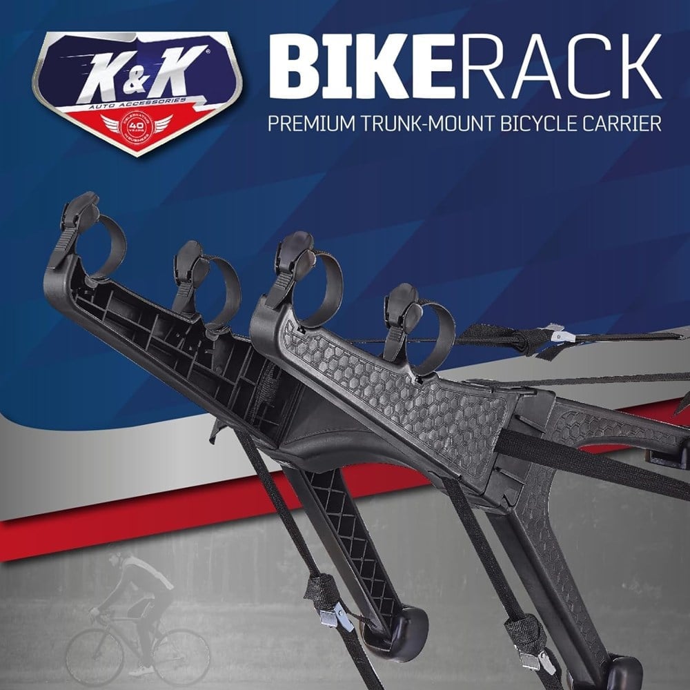 NYF K&K Kompakt Bisiklet Taşıyıcı - 2 Bisiklet Taşıma Aparatı (Tutuculu)