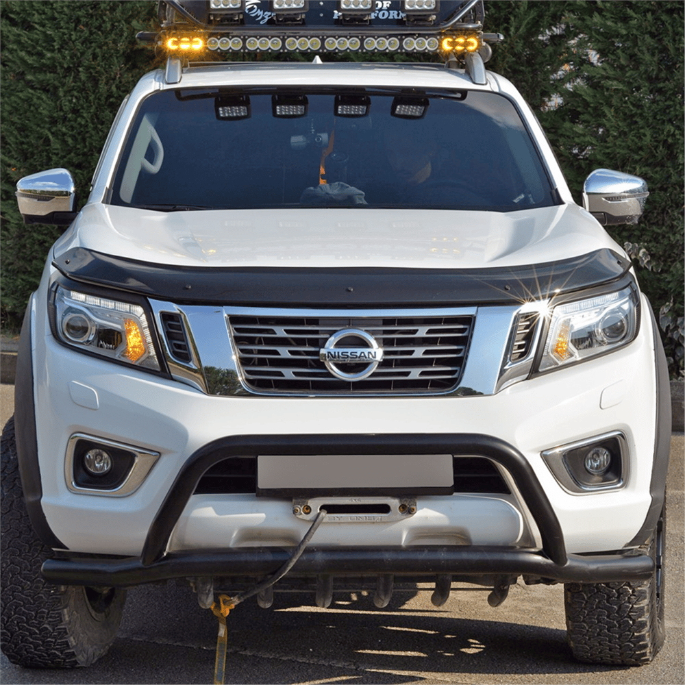 NYF Nissan Navara 2016+ Ön Kaput Rüzgarlığı