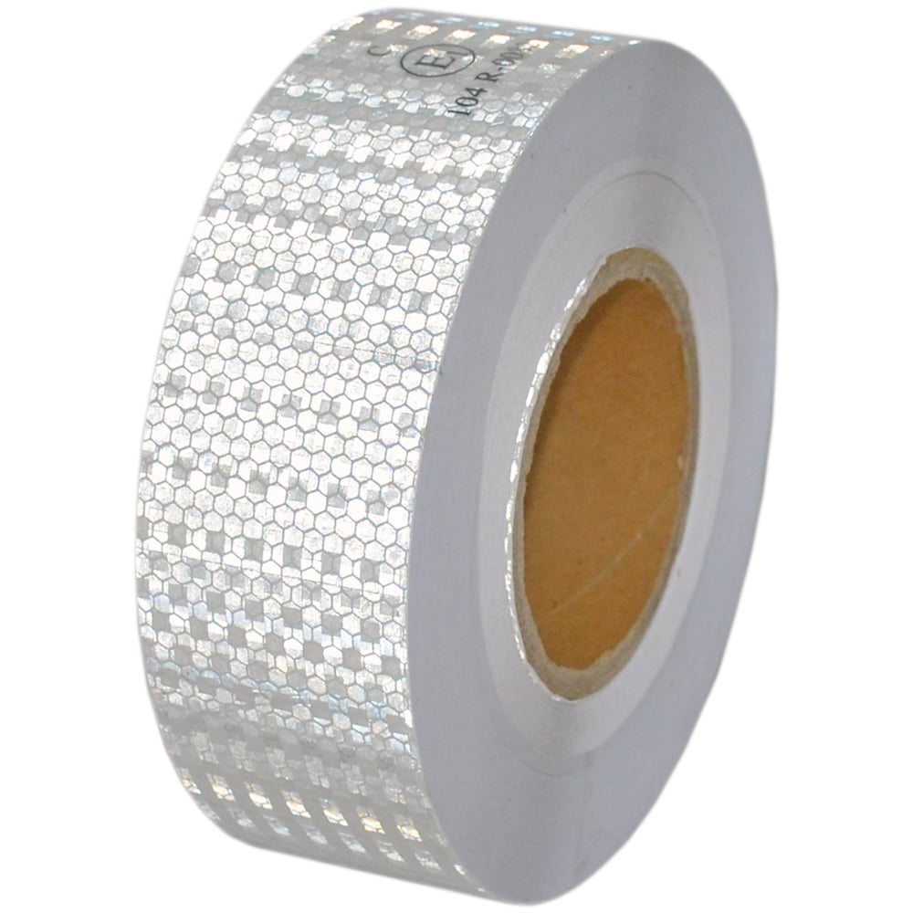 NYF Petekli Fosfor Bant Reflektiv 5 cm x 50 mt Beyaz (Emark Belgeli)