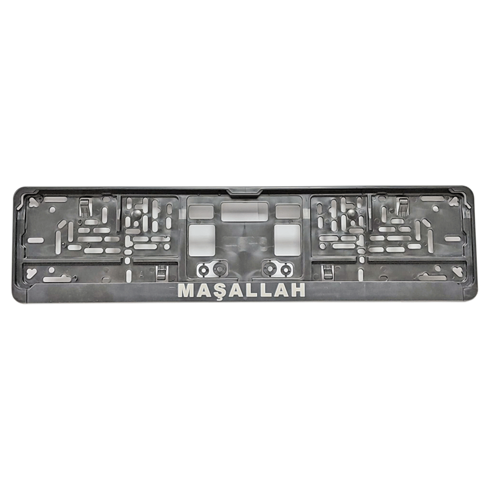 NYF Plaka Altlığı Maşallah Yazılı Çıtalı (Tekli)