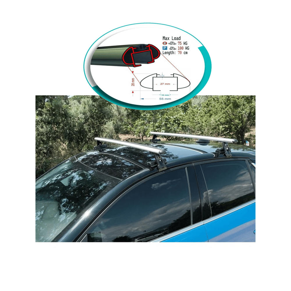 NYF Proof Oluksuz Ara Atkı (Mafsallı) 120 cm Gri