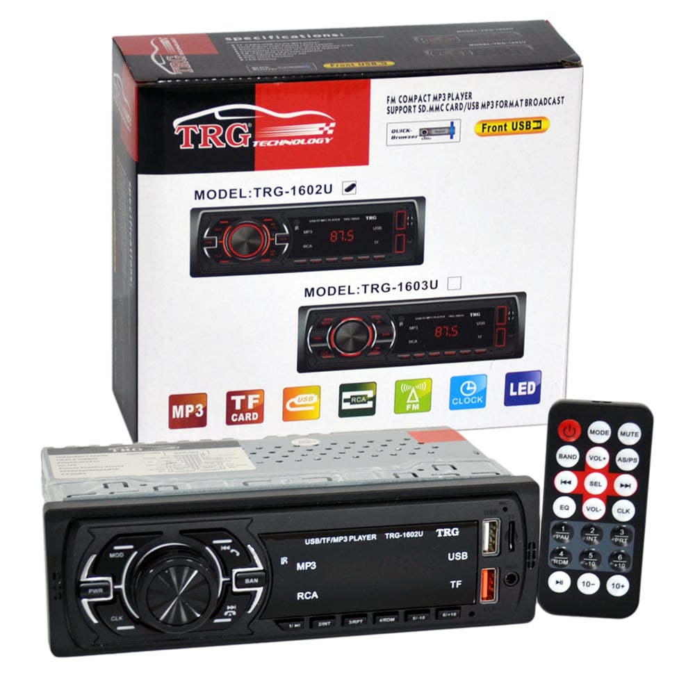 NYF TRG-1602U Oto Teyp MP3 Çalar (USB,TF,SD,Aux) 4x25W