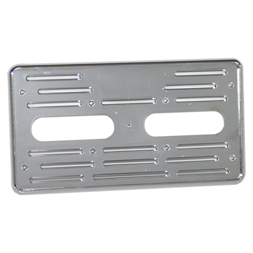 NYF URF1-082 Hummer Kare Plaka Altlığı Plastik Krom Nikel (Tekli)