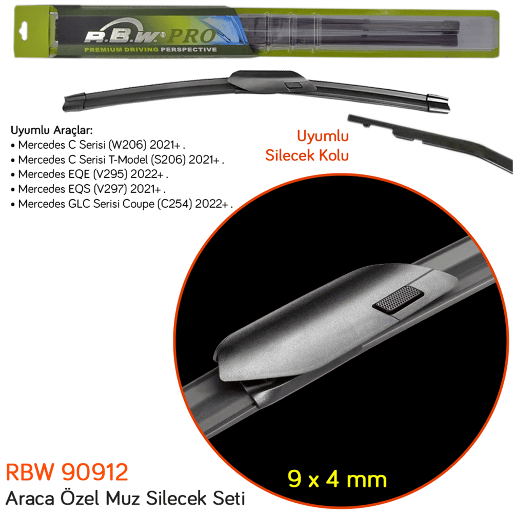 RBW 90912 Mercedes C Seri (W206)/C Seri (S206)/EQS (V297)/GLC (C254) Silecek