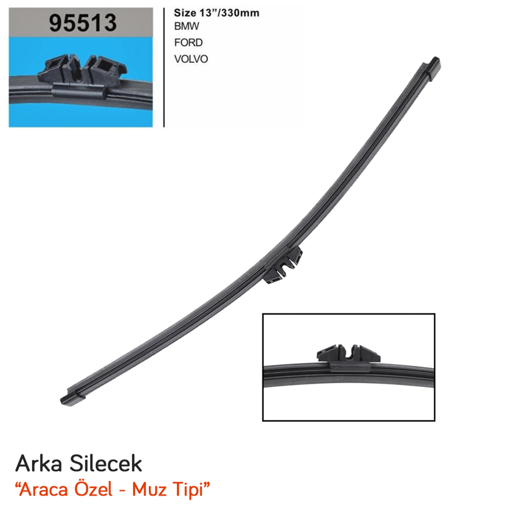 RBW 95513 Bmw X3 2010-2017 Arka Muz Silecek