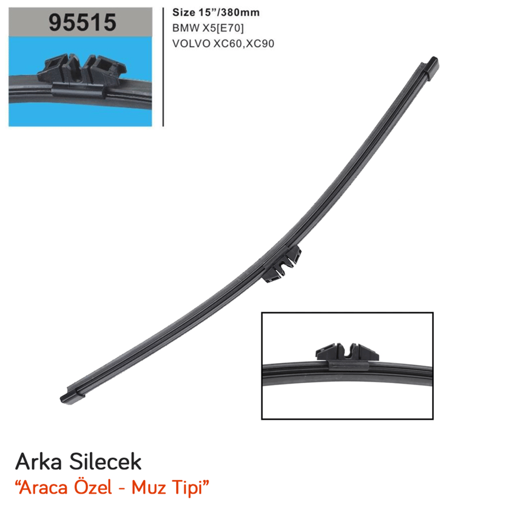 RBW 95515 Ford Edge 2016- Arka Muz Silecek