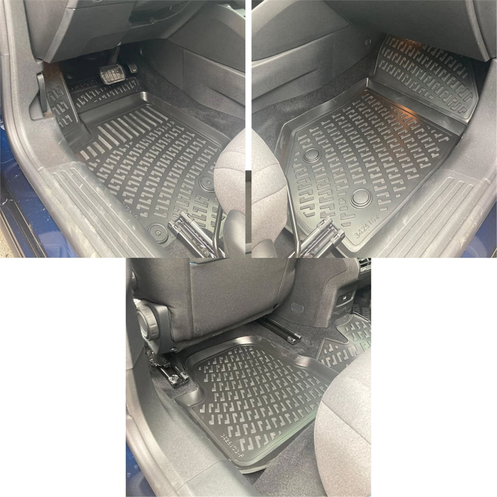 Rizline Citroen C4 2020+ (Benzin/Dizel) /Corsa F 2020+/208 2019+/Mokka 2021+ 3D Havuzlu Paspas
