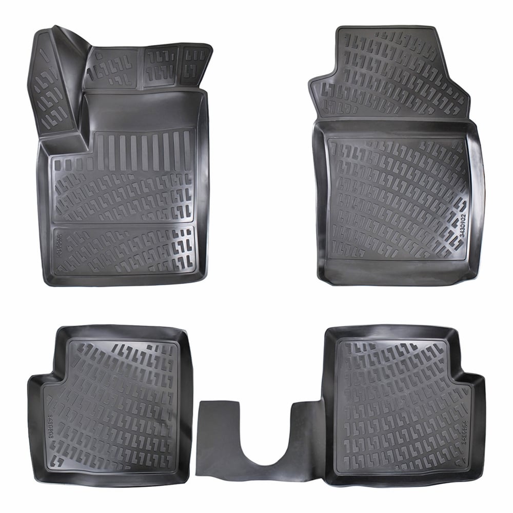 Rizline Fiat 500 2007+ 3D Havuzlu Paspas