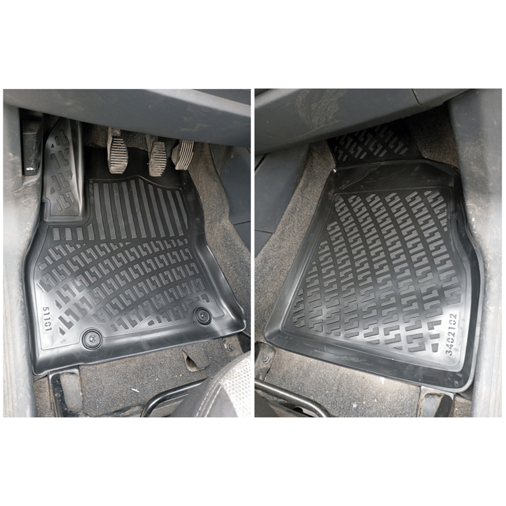 Rizline Fiat Fiorino (Benzinli) 2008+ /Fiorino (Dizel) 2008-2019 (Panelvan) 3D Havuzlu Ön Paspas