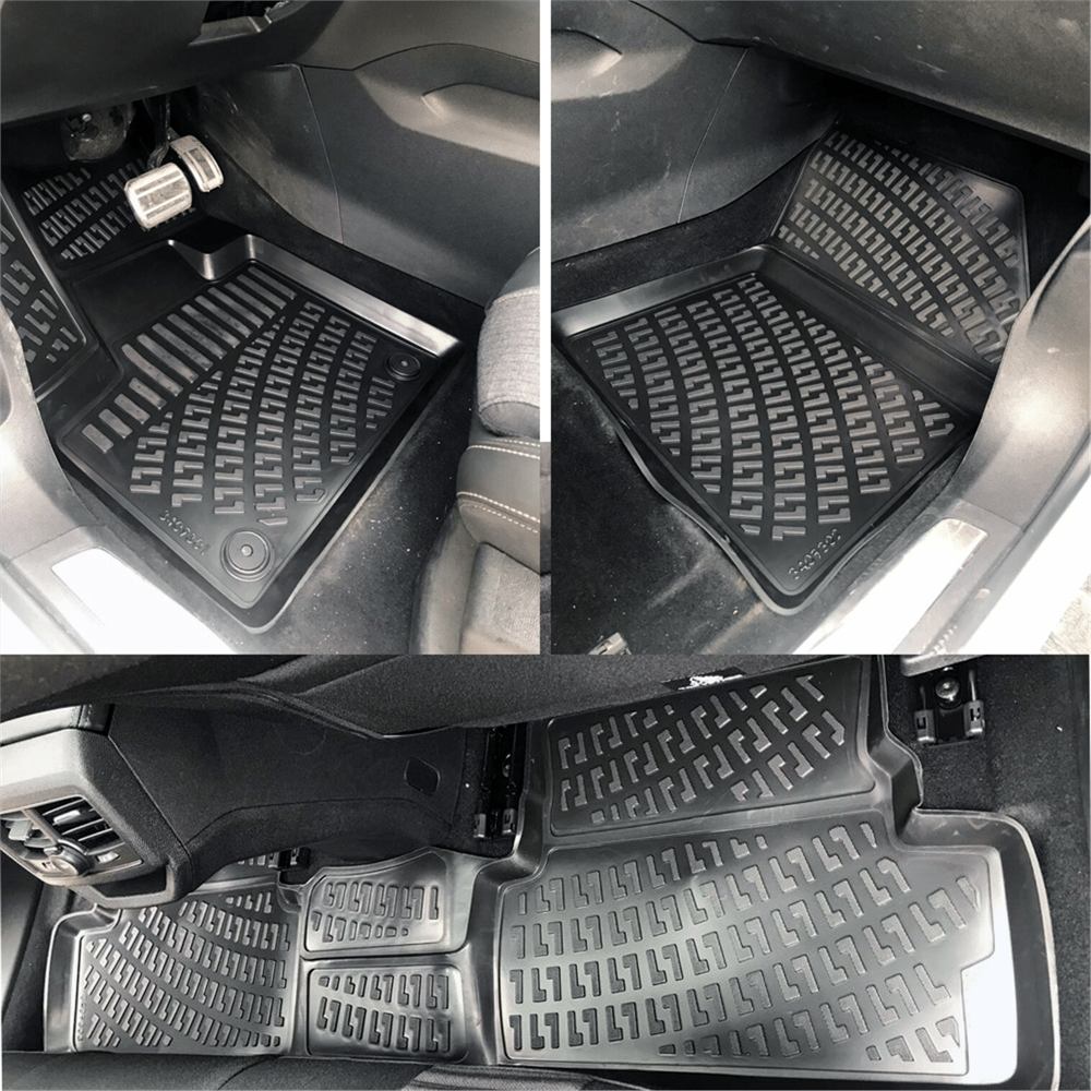 Rizline Peugeot 3008 2016-2024 (Access-Active-Allure) /Grandland 2014-2024 3D Havuzlu Paspas
